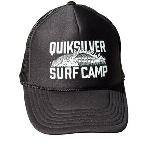 Black Surf Camp Men's Hat